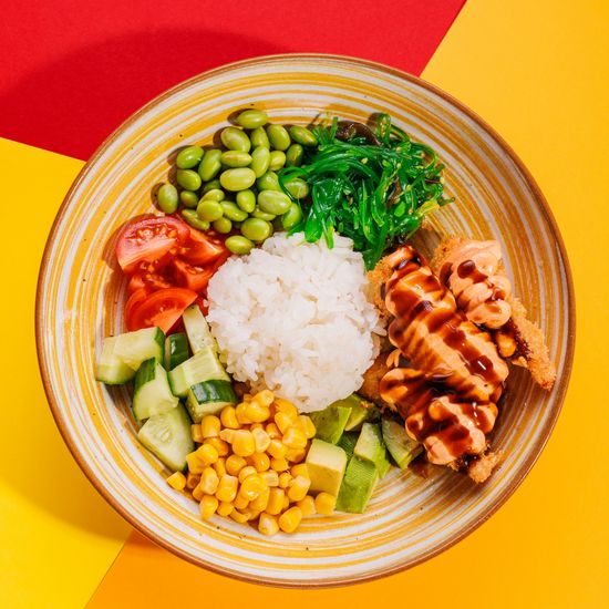 Поке с креветкой