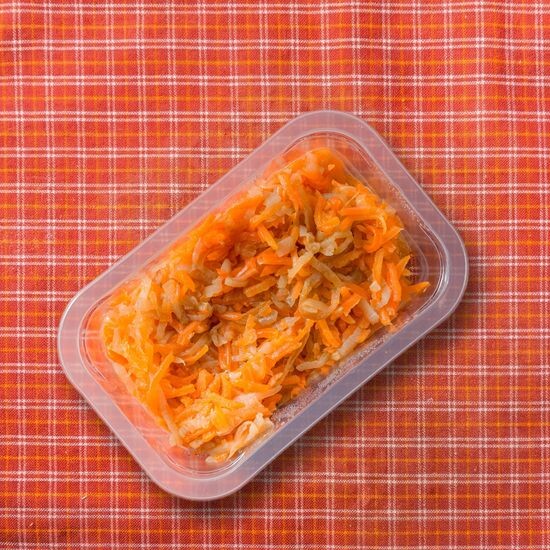Зажарка лук морковь
