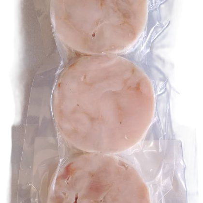 Медальоны из хека