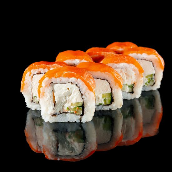 Филадельфия с копчёным лососем