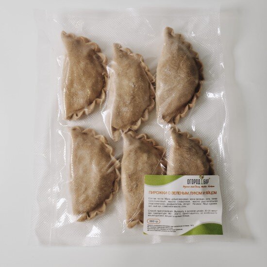 Пирожки с зеленым луком и яйцом