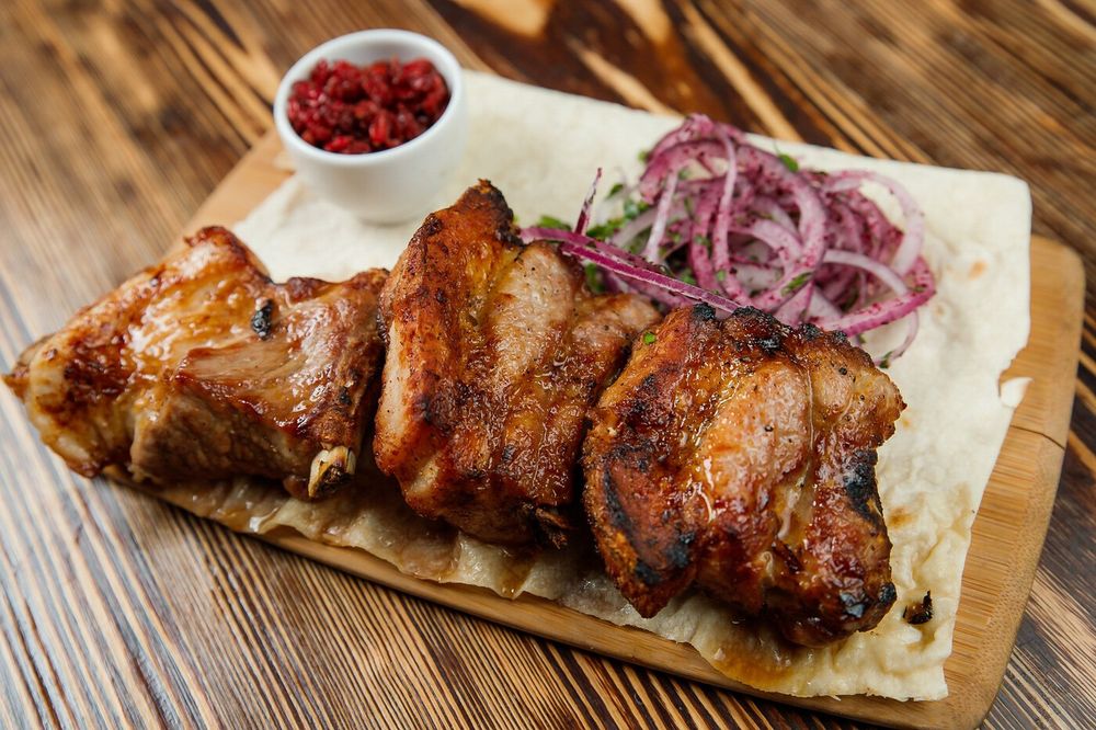 Свиные ребра 800гр