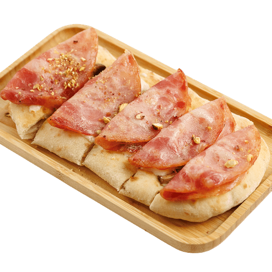Пинцетта с трюфельным соусом и ветчиной