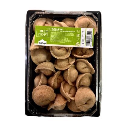 Пельмени с судаком цельнозерновые 1/300 ШефПорт