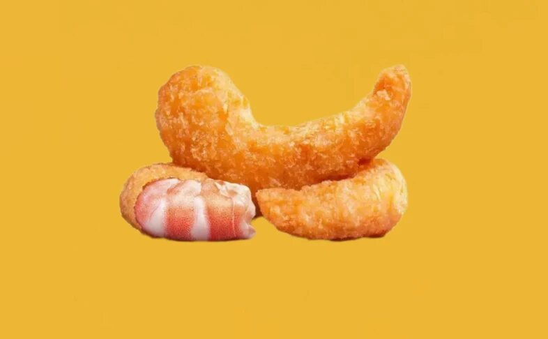 Креветки в панировке (3шт)