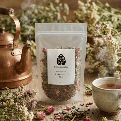 Травяной чай Siberian rose tea 50 г.