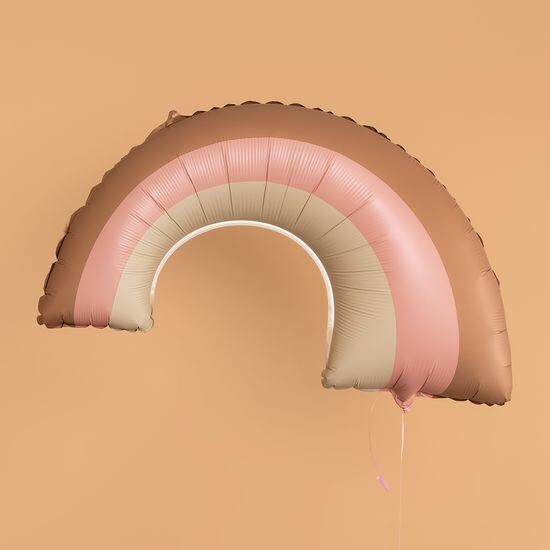 ≈ 81 см, Фигура, Радуга, Розовый, Сатин