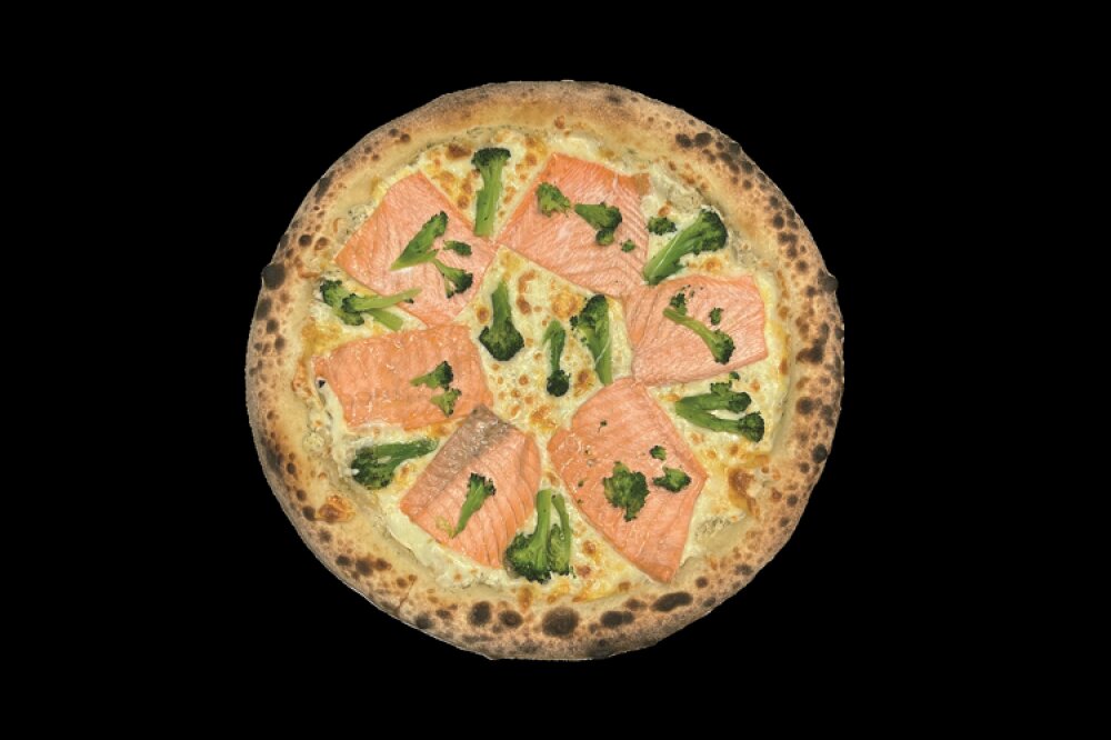 Пицца «Сливочный лосось»