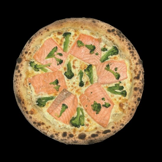 Пицца «Сливочный лосось»