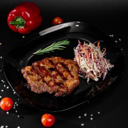 Стейк из свиной шеи