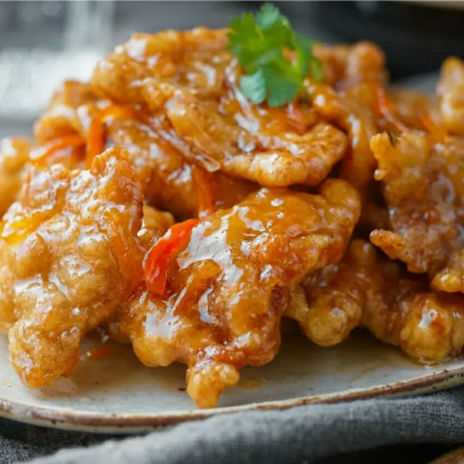 Свинины в кляре (Лиу жоу туар)