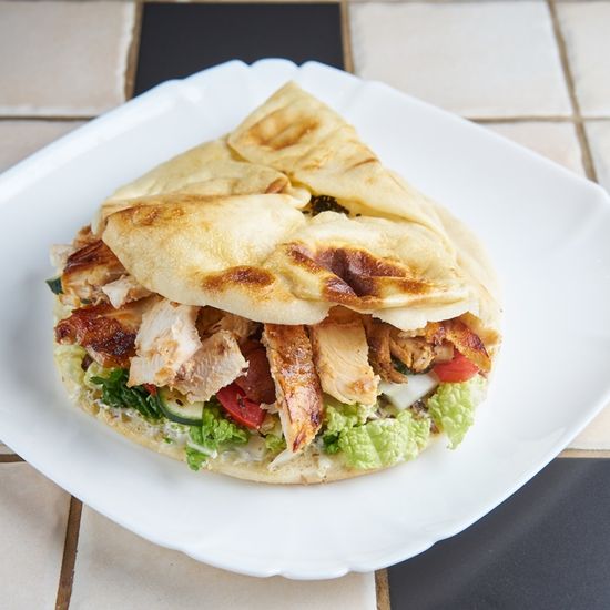 Донер в пите с курицей