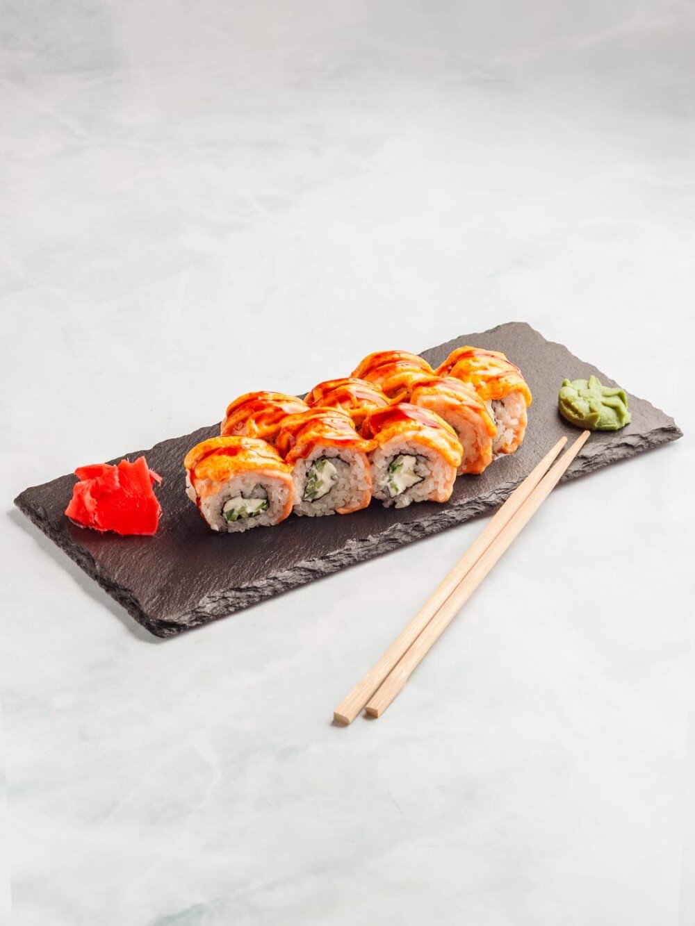 Ролл «‎Филадельфия запечённая»