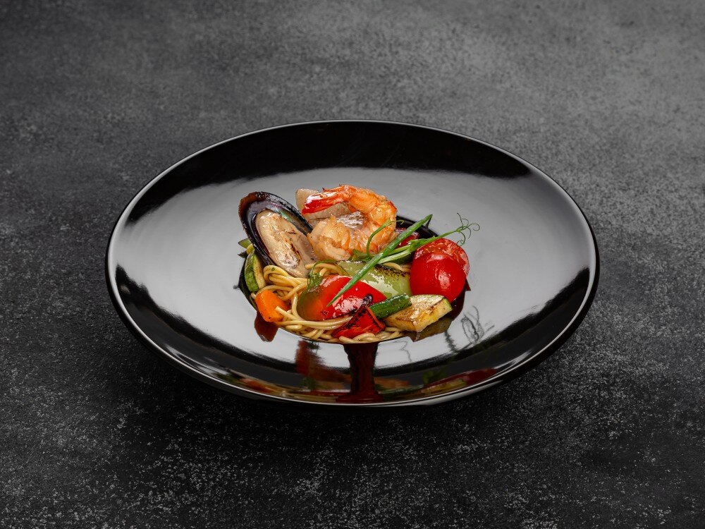 Рамен с морепродуктами