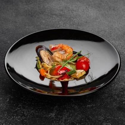 Рамен с морепродуктами