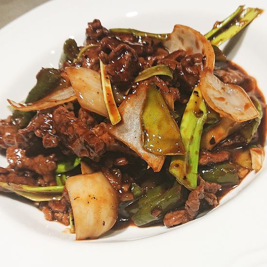 Говядина в соусе «Черный перец»