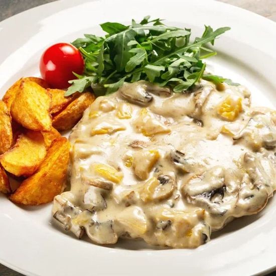 Свинина под соусом манго