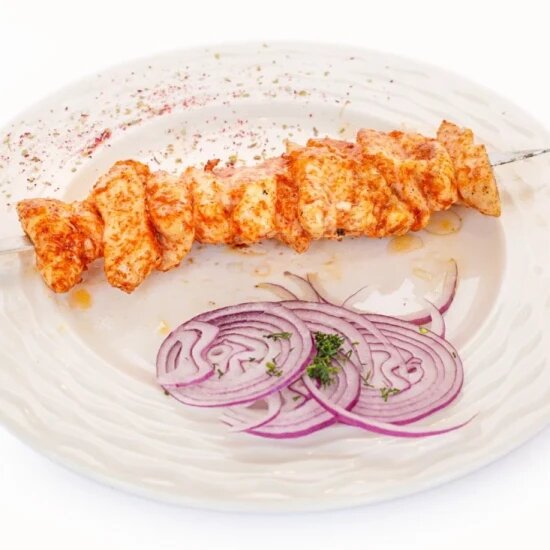 Сет на мангале с курицей