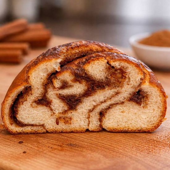 Булочка с корицей