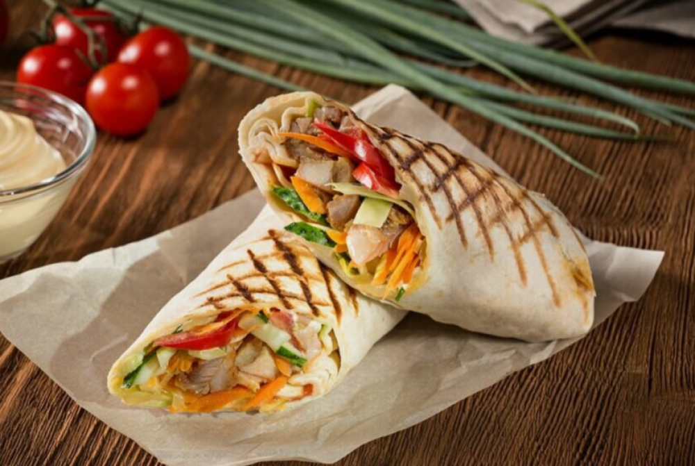 Шаурма со свининой