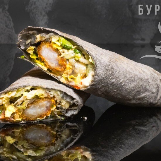 Шаурма Том-Ям с креветками