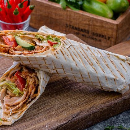 Шаурма микс курица+телятина в лаваше