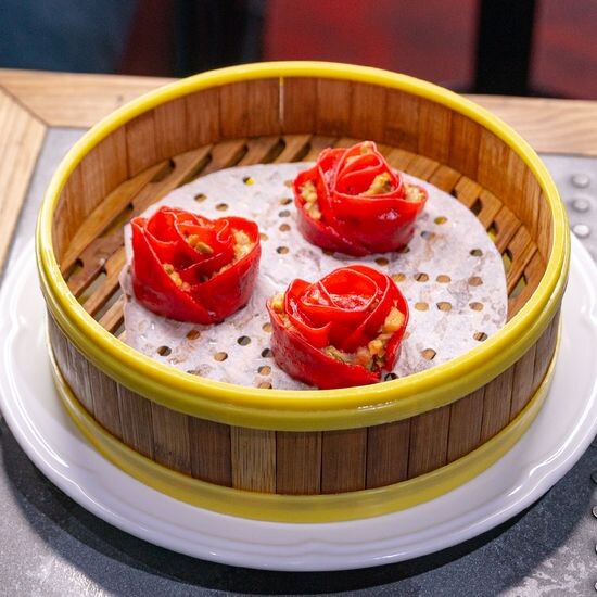 Дим-самы с семгой