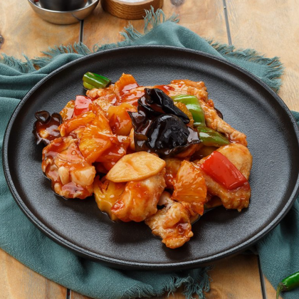 Филе судака в кисло-сладком соусе