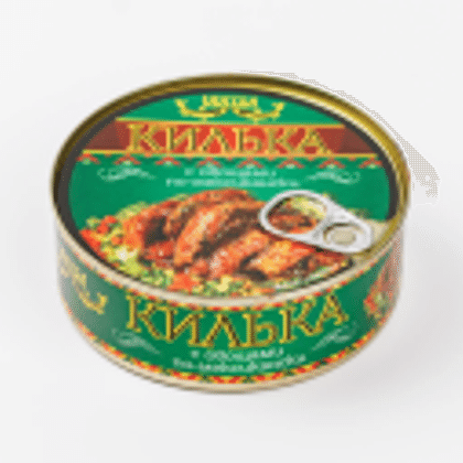 Килька каспийская с овощами по-мексикански в томатном соусе 240 гр