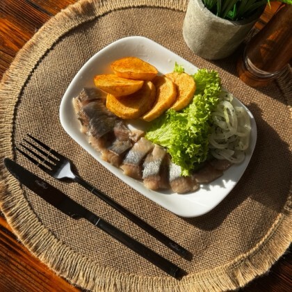 Селёдочка с картофелем