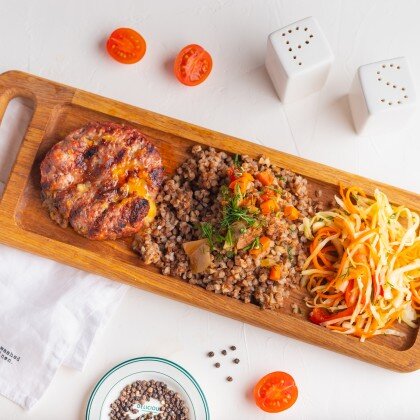 Комбо с говяжьим бифштексом