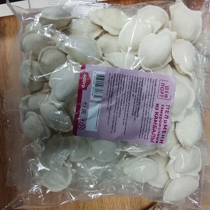 Пельмени  из камбалы 400 гр СТМ