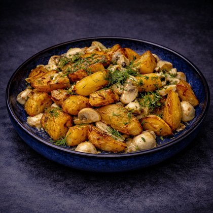 Картошка с грибами