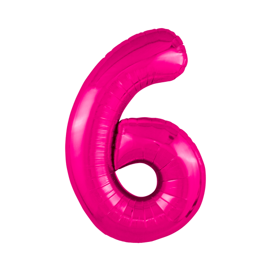 ≈ 100 см, Цифра 6, Фуксия