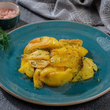 Картофель, жаренный по-домашнему
