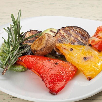 Овощи на углях