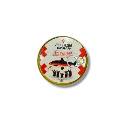 Фрикадельки из сиговых рыб с овощн. гарниром в том. соусе 227 гр