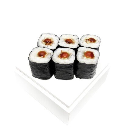 Маки с угрем