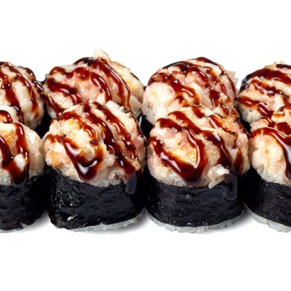 Запеченный с беконом ролл