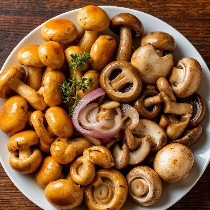 Ассорти из маринованных грибов