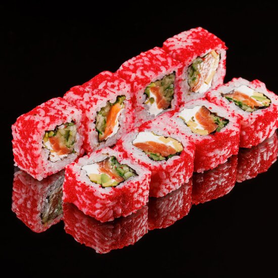 Калифорния с лососем