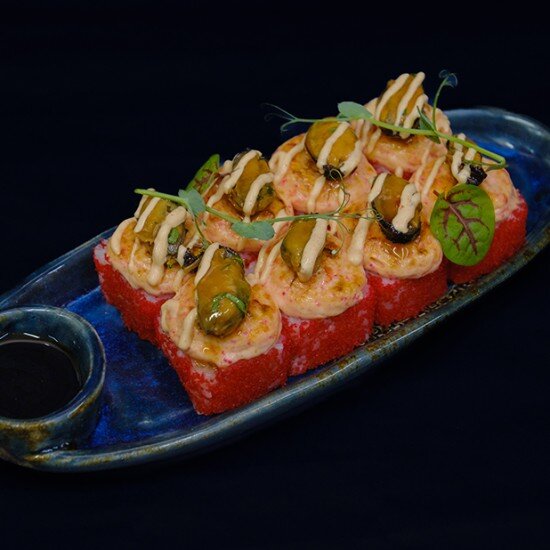 Ролл Запеченный с мидиями