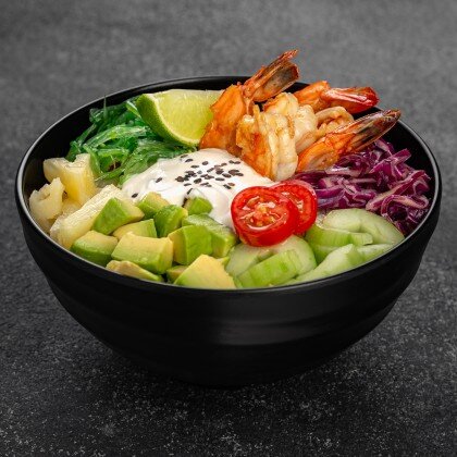 Боул с креветкой