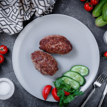 Жареные котлеты из баранины