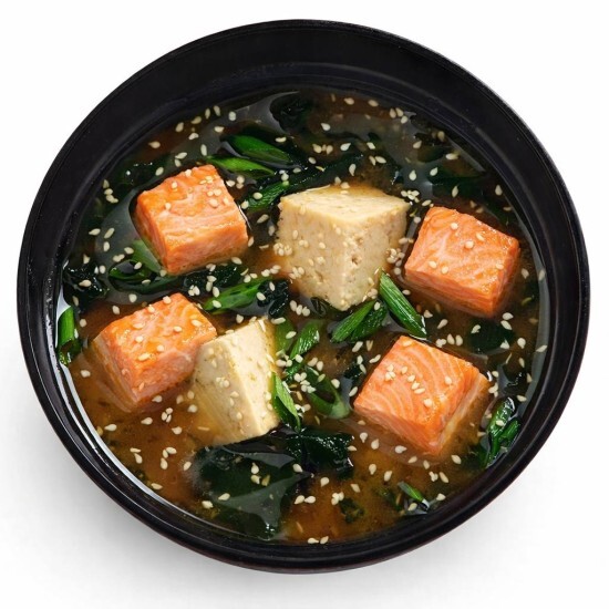 Мисо с лососем