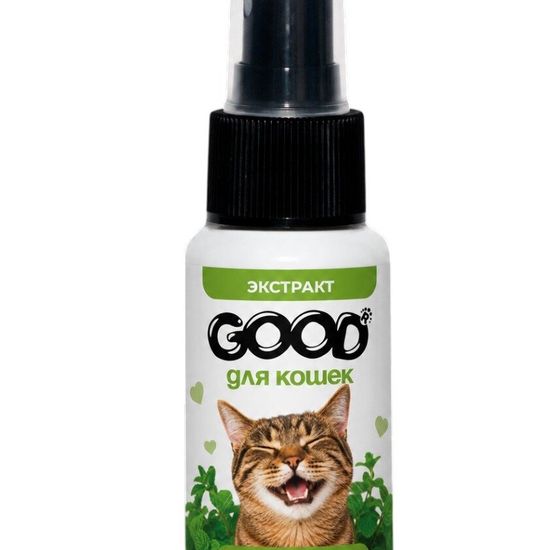 Good Cat спрей для кошек с экстрактом кошачьей мяты, 60 мл