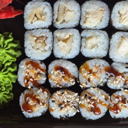 Микс классик краб и угорь 16 шт