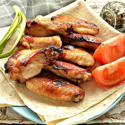 Шашлык из куриных крыльев