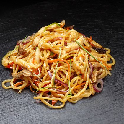 Лапша с курочкой