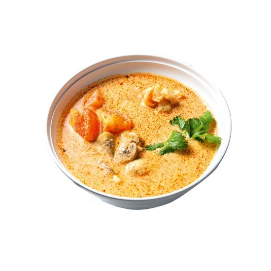 Том ям с помидорами черри